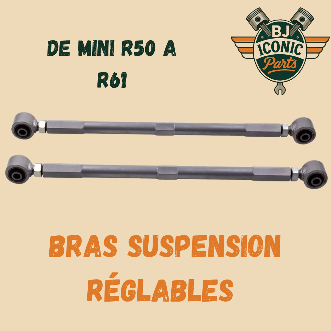 Bras suspension arrière réglables pour Mini R50 R52 R53 R55 R56 R57 R58 R59 R60 R61